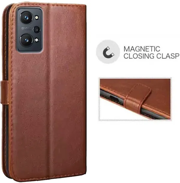 Brown_Artificial_Leather_Realme_GT_Neo_2_Back_Cover