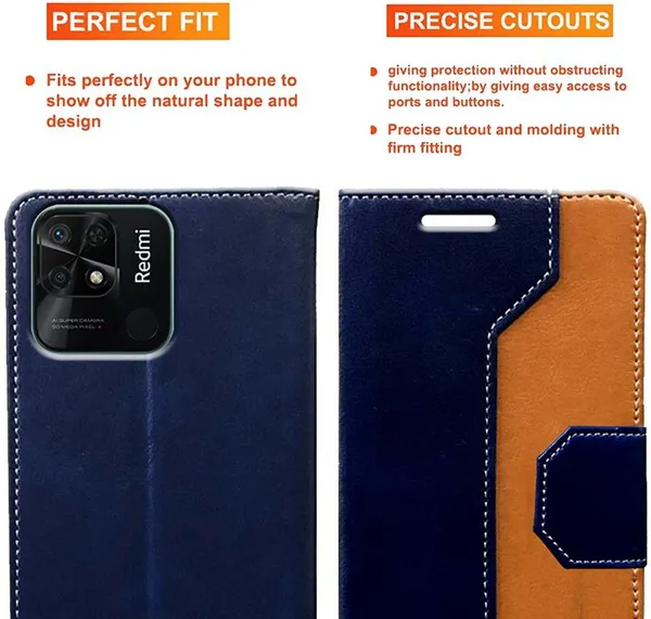 Multicolor_Artificial_Leather_Redmi_10_(2022)_Back_Cover