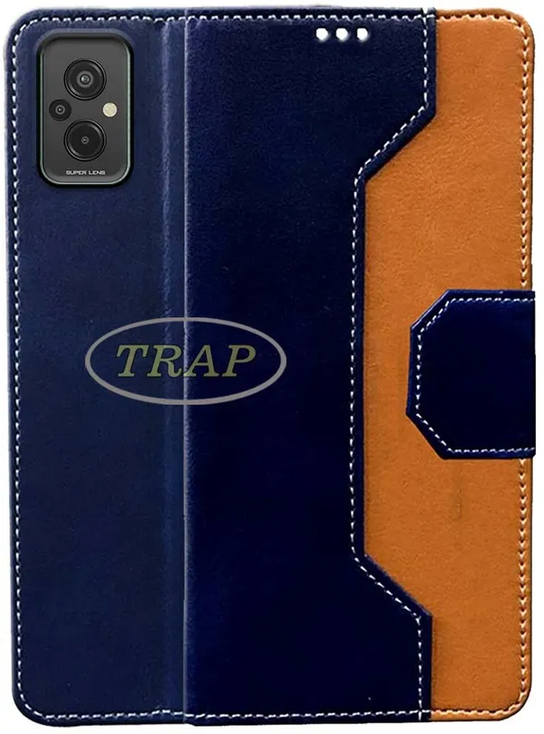 Multicolor_Artificial_Leather_Redmi_11_Prime_4G_Back_Cover