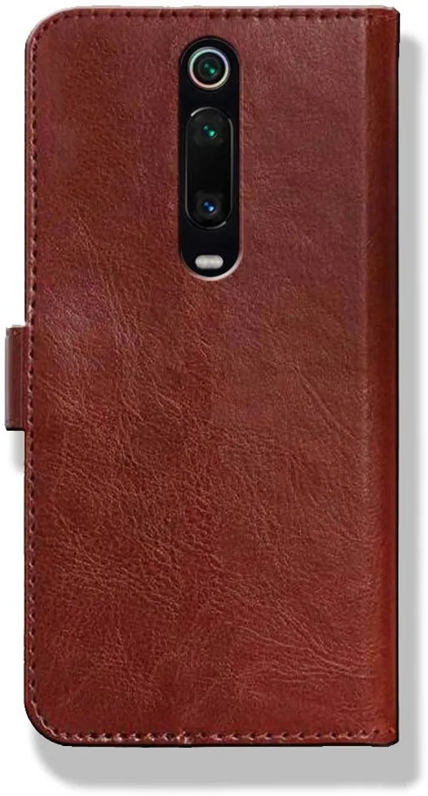 Brown_Leather_Mi_K20&Mi_K20_Pro_Flip_Cover