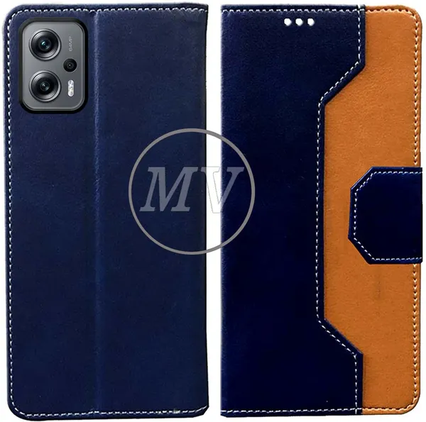 Multicolor_Artificial_Leather_Redmi_K50i_5G_Back_Cover