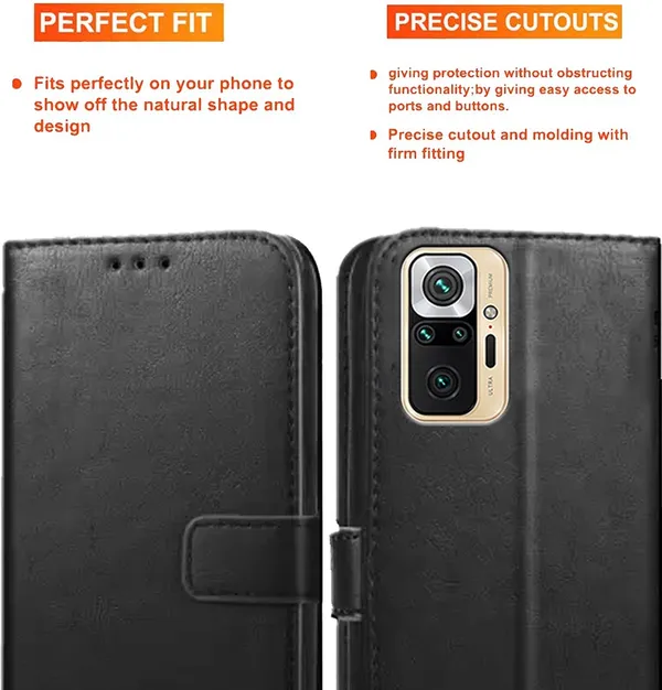 Black_Artificial_Leather_Redmi_Note_10_Pro_Max_Flip_Cover