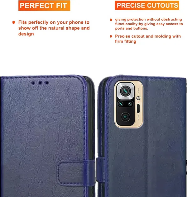 Blue_Artificial_Leather_Redmi_Note_10_Pro_Max_Flip_Cover