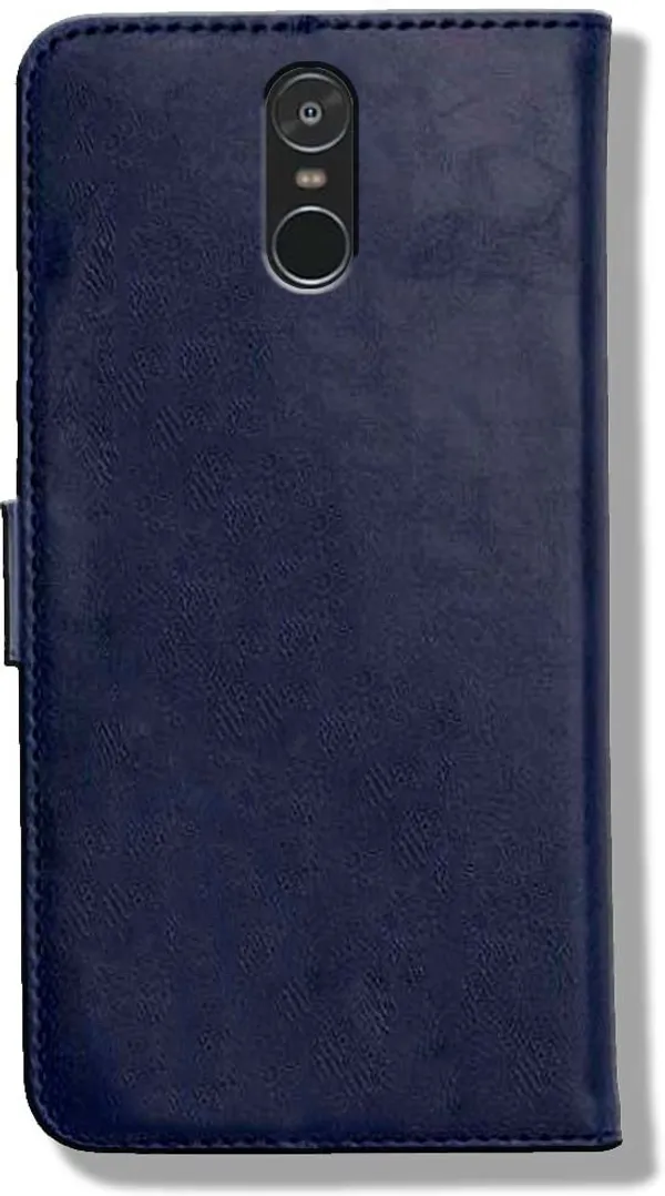 Blue_Leather_Mi_Redmi_Note_4_Flip_Cover