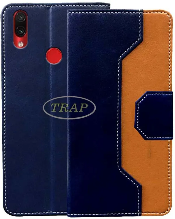 Multicolor_Artificial_Leather_Redmi_Note_7_Flip_Cover