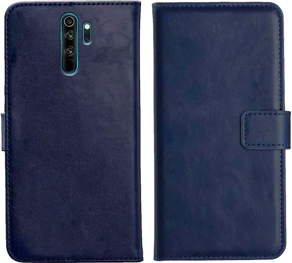 Blue_Leather_Mi_Redmi_Note_8_Pro_Flip_Cover