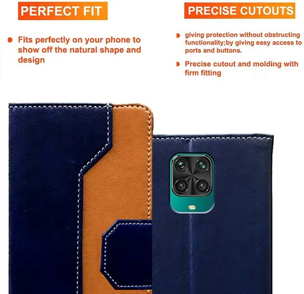 Multicolor_Artificial_Leather_Redmi_Note_9_Pro_Flip_Cover