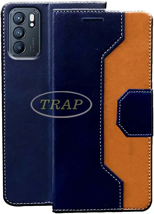 Multicolor_Artificial_Leather_Reno_6_5G_Back_Cover