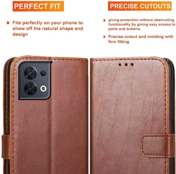Brown_Artificial_Leather_Oppo_Reno_8_Back_Cover