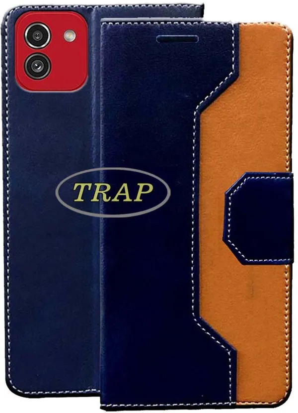 Multicolor_Artificial_Leather_Samsung_A03_Back_Cover