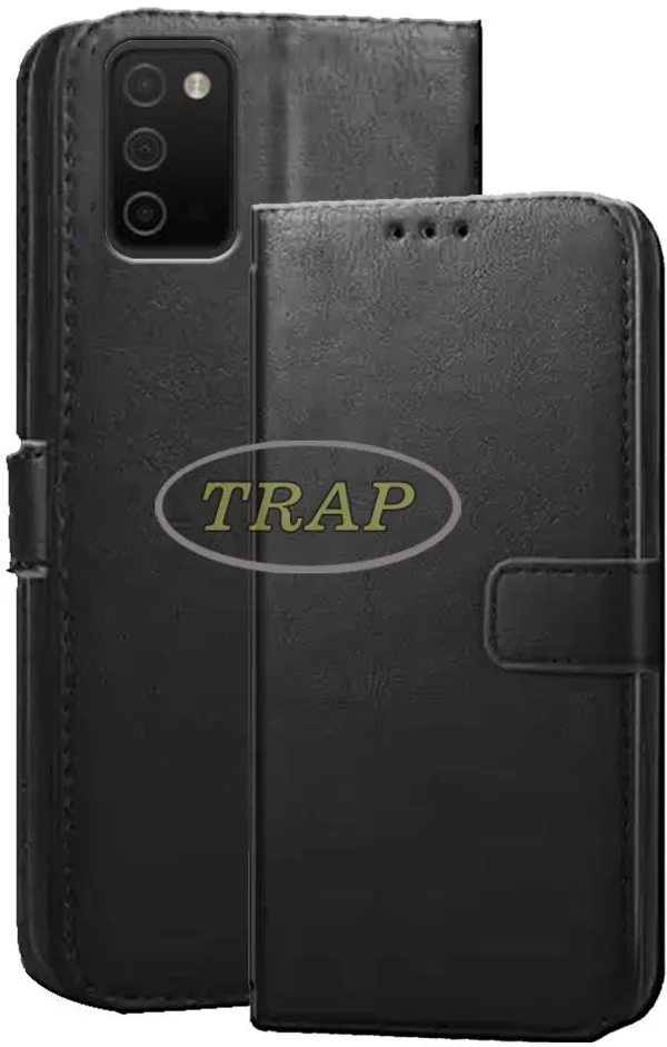 Black_Artificial_Leather_Samsung_Galaxy_A03S_Back_Cover
