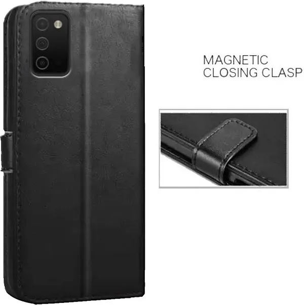 Black_Artificial_Leather_Samsung_Galaxy_A03S_Back_Cover