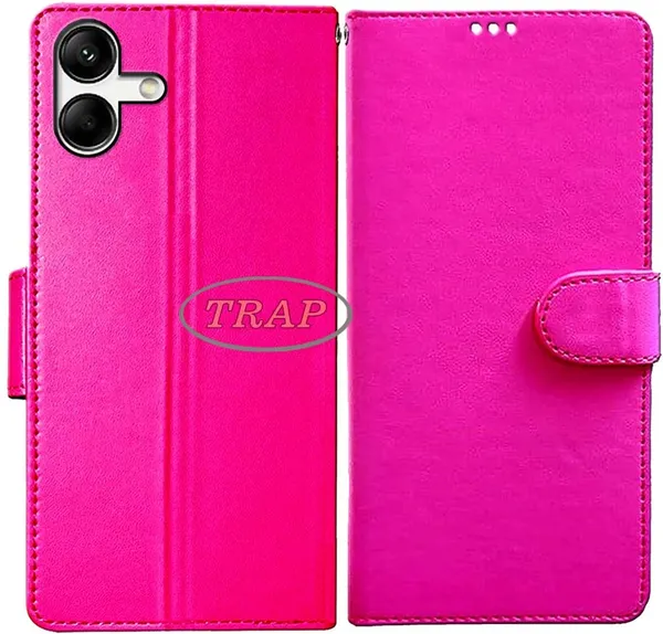 Pink_Artificial_Leather_Samsung_A04_Back_Cover