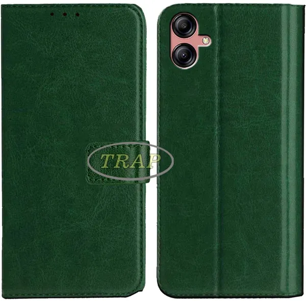 Green_Artificial_Leather_Samsung_A04E_Back_Cover