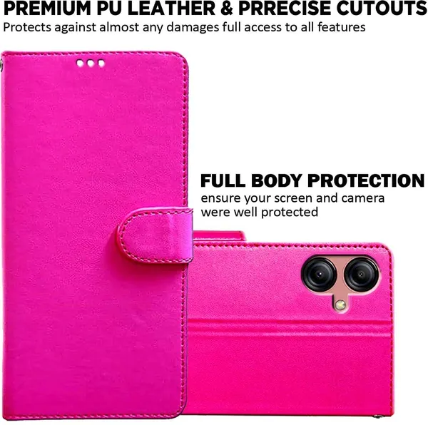 Pink_Artificial_Leather_Samsung_A04E_Back_Cover