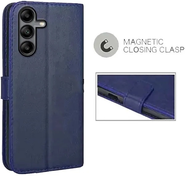 Blue_Artificial_Leather_Samsung_A04S_Back_Cover