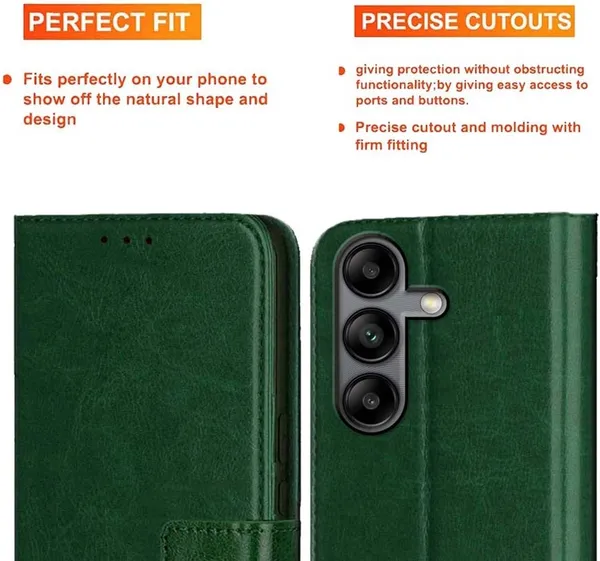 Green_Artificial_Leather_Samsung_A04S_Back_Cover