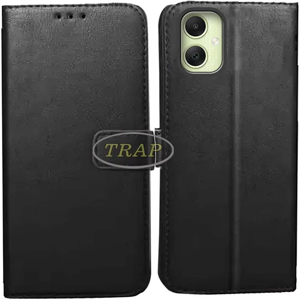 Black_Artificial_Leather_Samsung_A05_Back_Cover