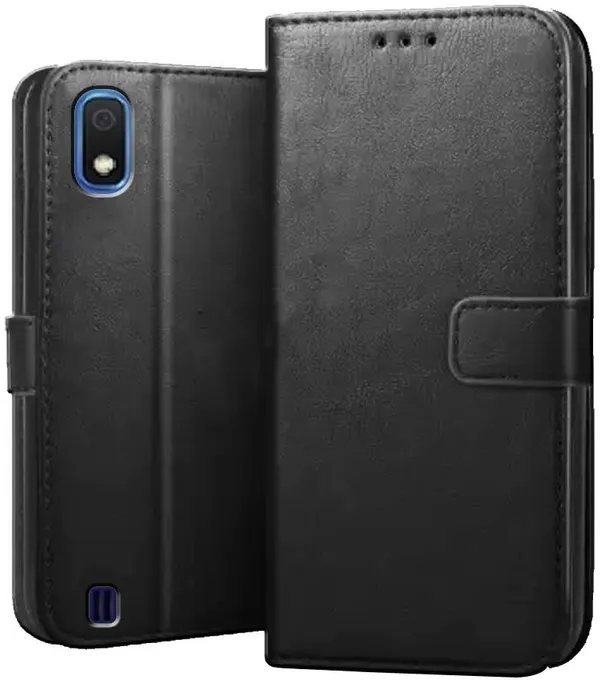 Black_Leather_Samsung_Galaxy_A10_Flip_Cover