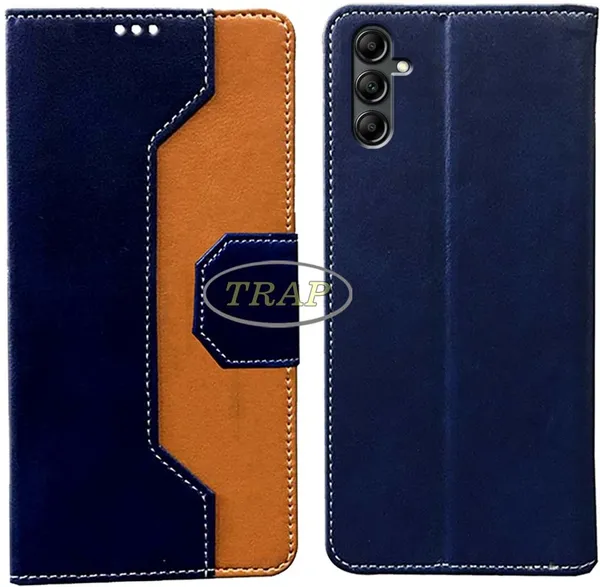 Multicolor_Artificial_Leather_Samsung_A14_5G_Back_Cover
