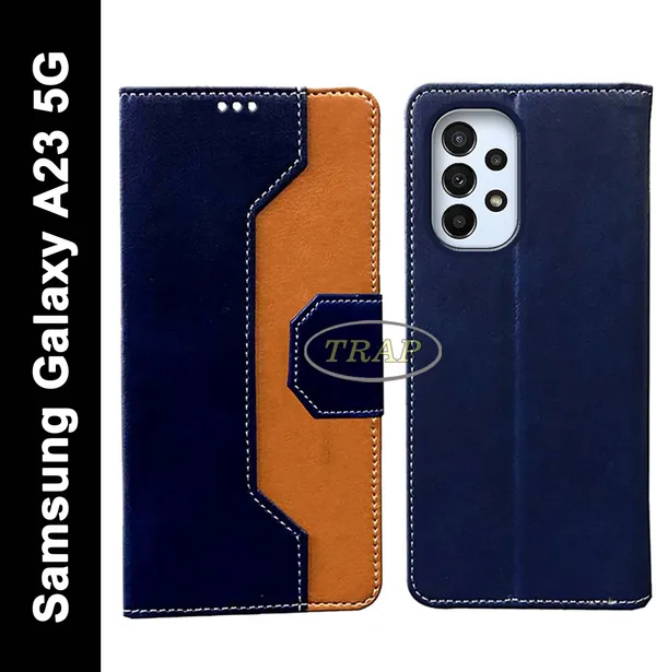 Multicolor_Artificial_Leather_Samsung_A23_5G_Back_Cover