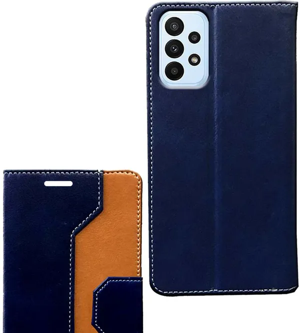 Multicolor_Artificial_Leather_Samsung_A23_Back_Cover