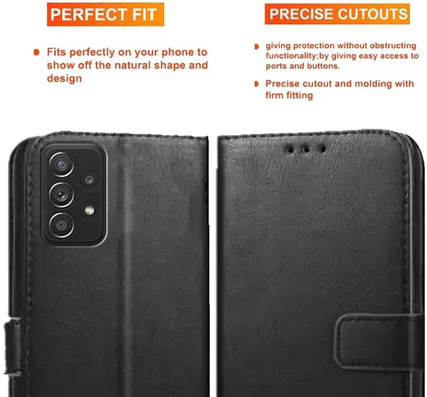Black_Artificial_Leather_Samsung_Galaxy_A52S_Back_Cover