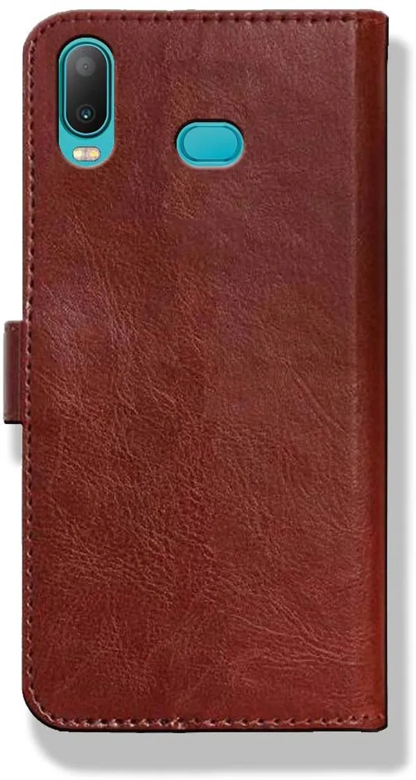 Brown_Leather_Samsung_Galaxy_A6S_Flip_Cover
