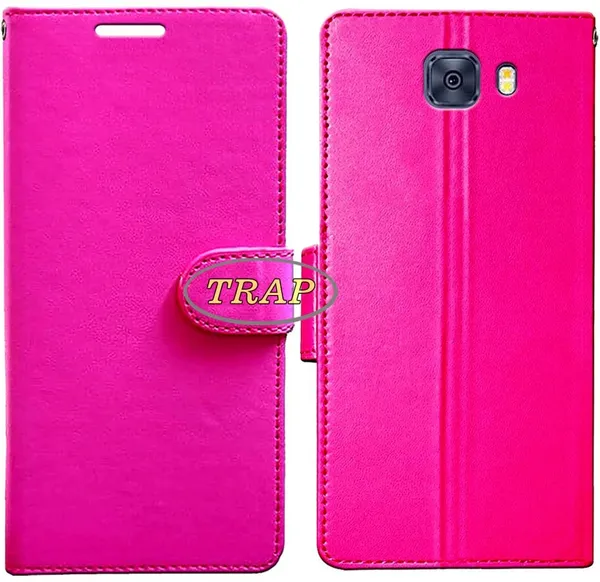 Pink_Artificial_Leather_Samsung_Galaxy_C9_Pro_Back_Cover