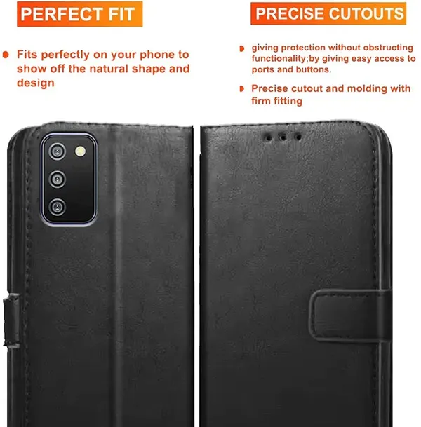 Black_Artificial_Leather_Samsung_Galaxy_F02S_Flip_Cover