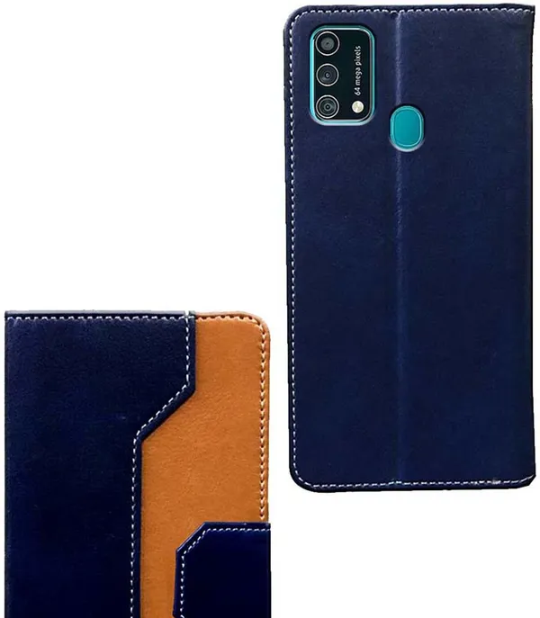 Multicolor_Artificial_Leather_Samsung_Galaxy_F41_Flip_Cover