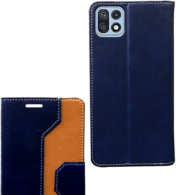 Multicolor_Artificial_Leather_Samsung_Galaxy_F42_5G_Back_Cover