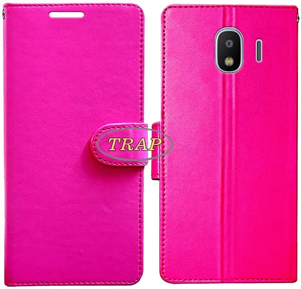 Pink_Artificial_Leather_Samsung_Galaxy_J2_2018_Back_Cover
