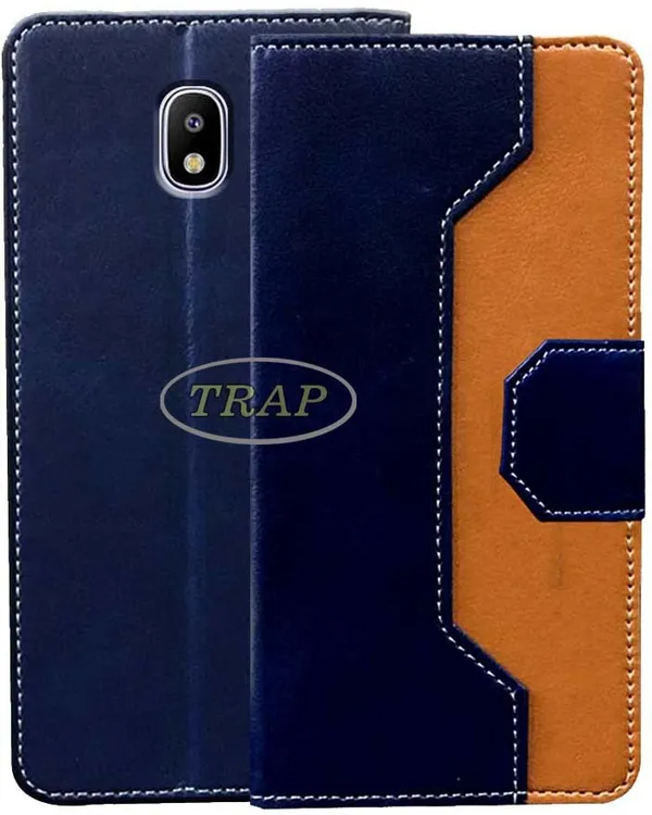 Multicolor_Artificial_Leather_Samsung_Galaxy_J4_Flip_Cover