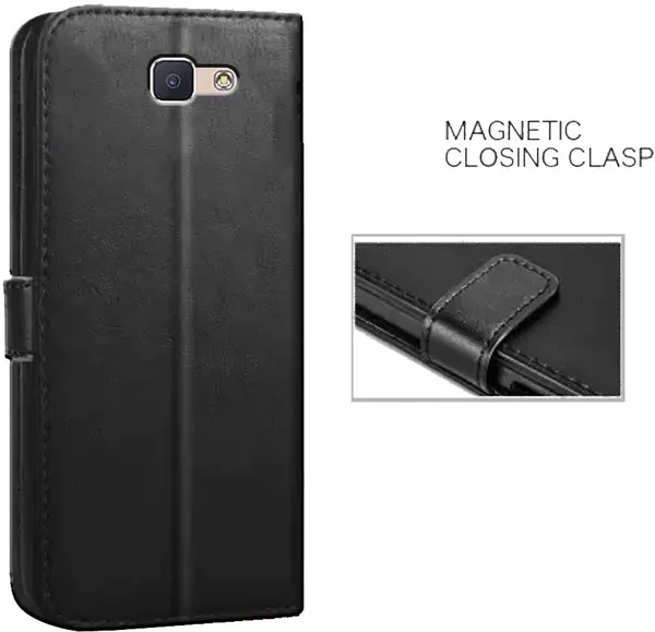 Black_Artificial_Leather_Samsung_Galaxy_J5_Prime_Flip_Cover