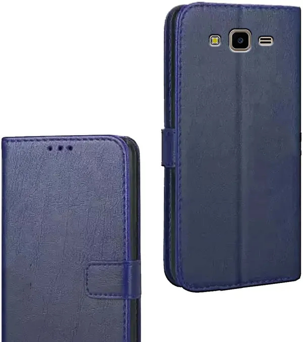 Blue_Artificial_Leather_Samsung_Galaxy_J7_Nxt_Flip_Cover