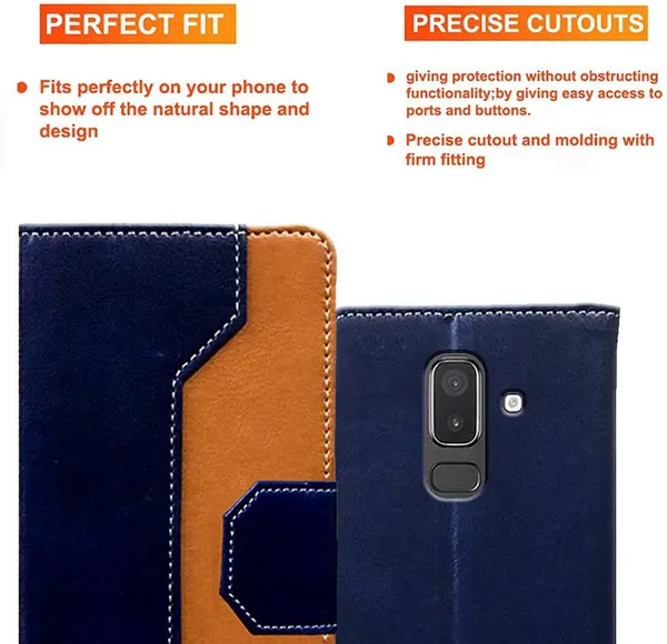 Multicolor_Artificial_Leather_Samsung_Galaxy_J8_Flip_Cover