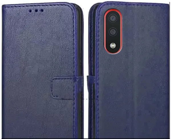 Blue_Leather_Samsung_Galaxy_M01_Flip_Cover