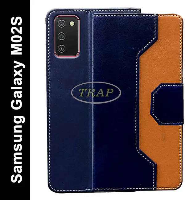 Multicolor_Artificial_Leather_Samsung_Galaxy_M02S_Flip_Cover