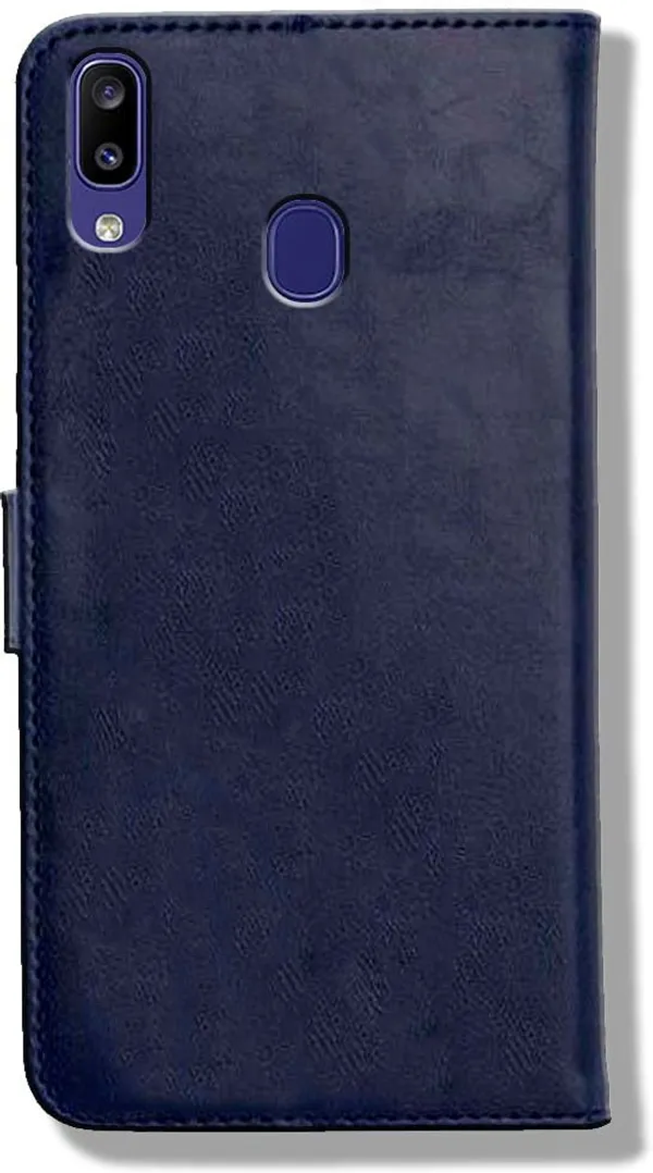 Blue_Leather_Samsung_Galaxy_M10s_Flip_Cover