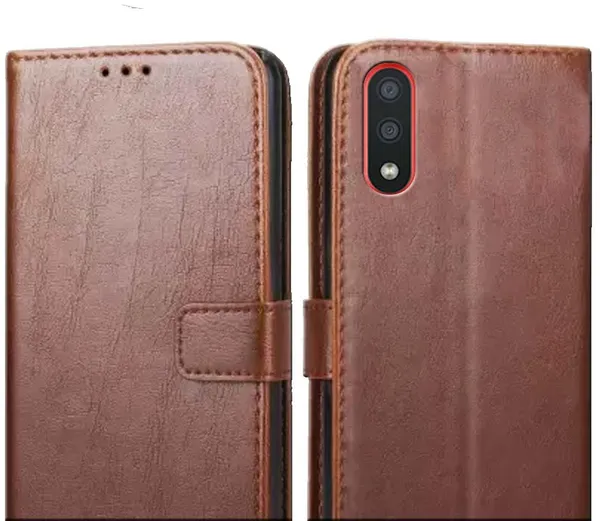 Brown_Leather_Samsung_Galaxy_M11_Flip_Cover