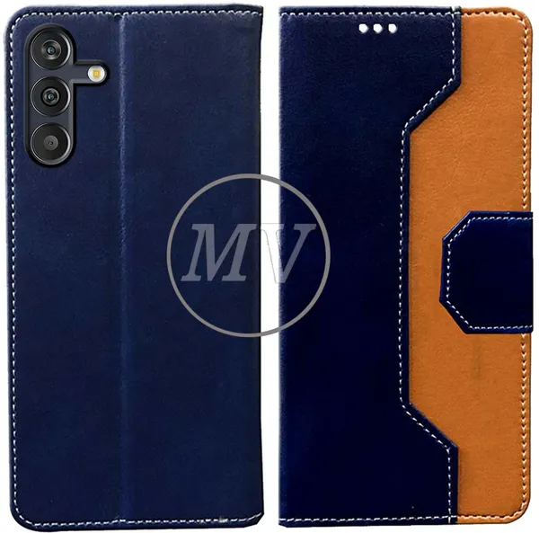Multicolor_Artificial_Leather_Samsung_M13_4G_Back_Cover