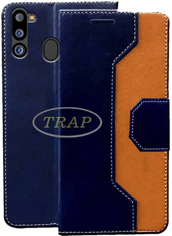 Multicolor_Artificial_Leather_Samsung_Galaxy_M21_2021_Back_Cover