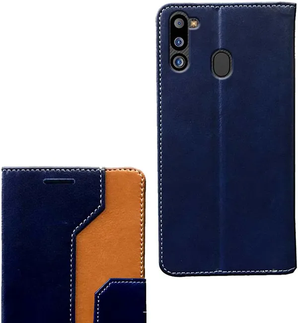 Multicolor_Artificial_Leather_Samsung_Galaxy_M21_2021_Back_Cover