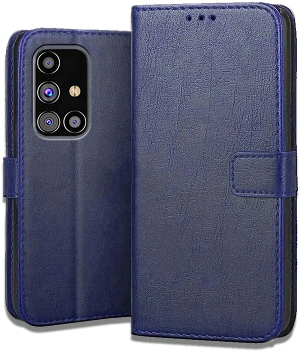 Blue_Leather_Samsung_Galaxy_M31S_Flip_Cover