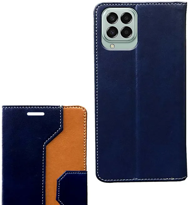 Multicolor_Artificial_Leather_Samsung_M33_Back_Cover