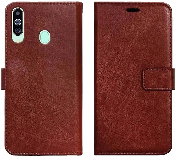 Brown_Leather_Samsung_Galaxy_M40_Flip_Cover