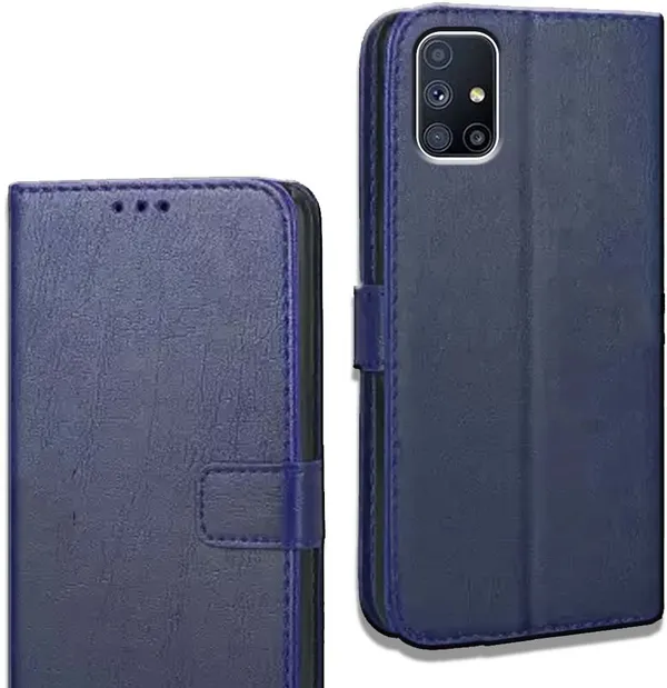 Blue_Leather_Samsung_Galaxy_M51_Flip_Cover