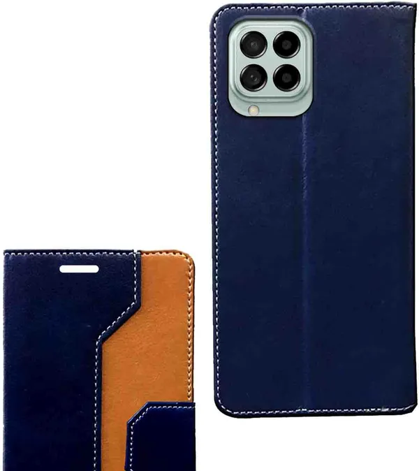 Multicolor_Artificial_Leather_Samsung_M53_Back_Cover
