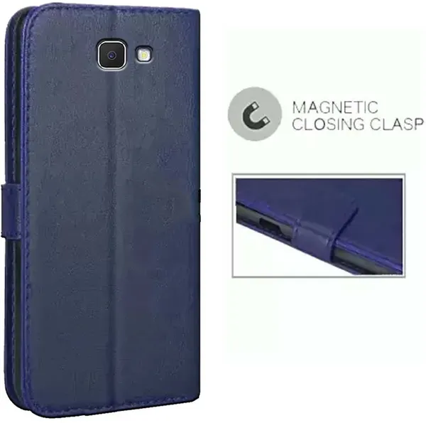 Blue_Artificial_Leather_Samsung_Galaxy_On_Nxt_Flip_Cover